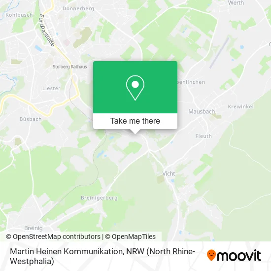 Карта Martin Heinen Kommunikation