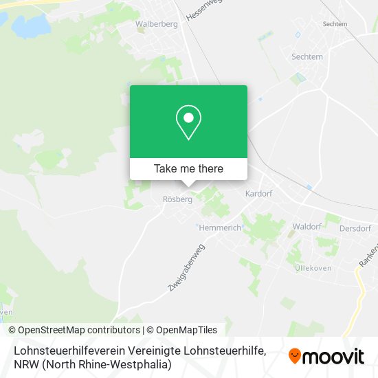 Lohnsteuerhilfeverein Vereinigte Lohnsteuerhilfe map