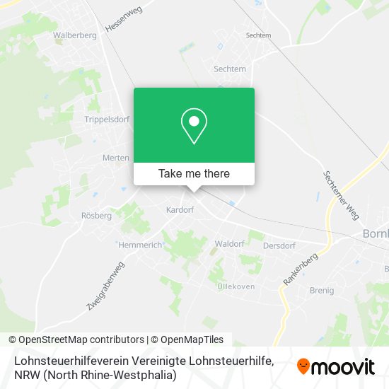 Lohnsteuerhilfeverein Vereinigte Lohnsteuerhilfe map