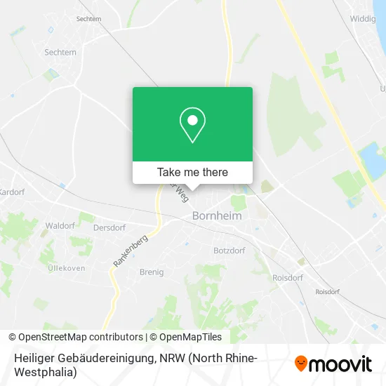 Карта Heiliger Gebäudereinigung
