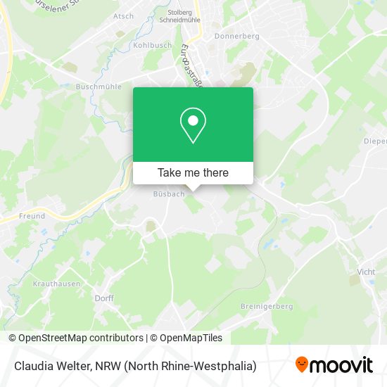 Claudia Welter map