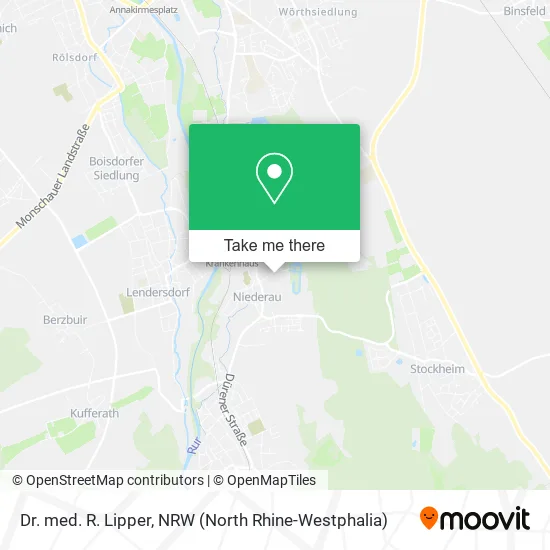 Карта Dr. med. R. Lipper