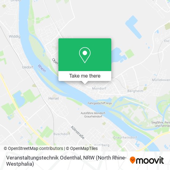 Veranstaltungstechnik Odenthal map