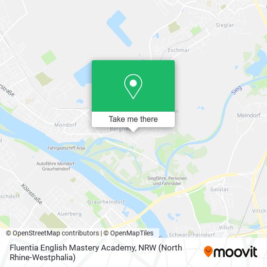 Fluentia English Mastery Academy map