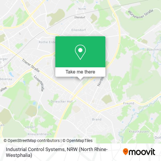Industrial Control Systems map