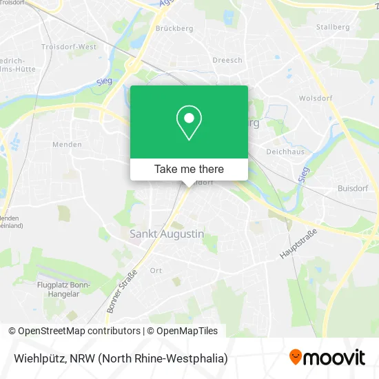 Карта Wiehlpütz