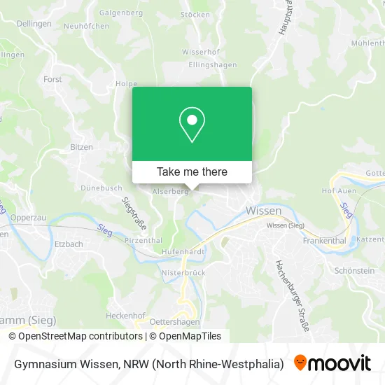 Карта Gymnasium Wissen