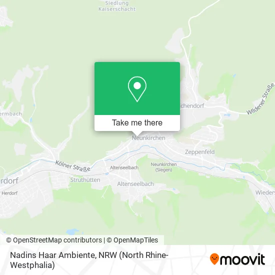 Карта Nadins Haar Ambiente