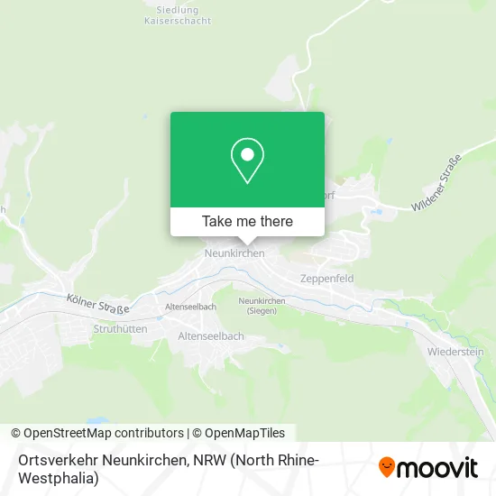 Карта Ortsverkehr Neunkirchen