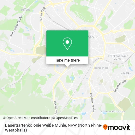 Dauergartenkolonie Weiße Mühle map