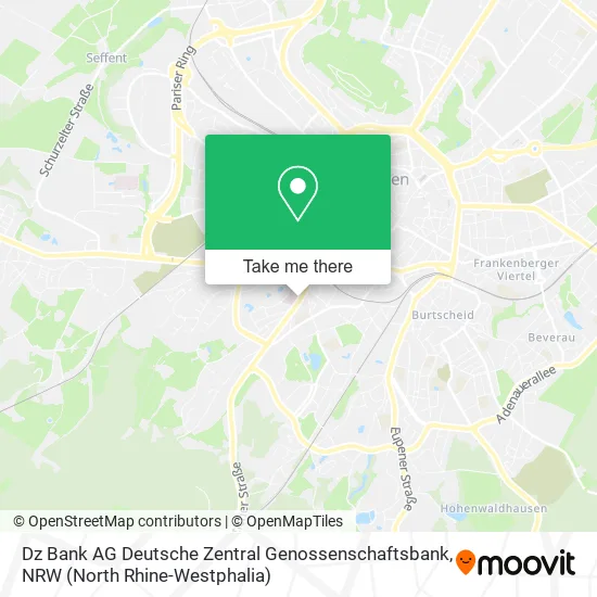 Карта Dz Bank AG Deutsche Zentral Genossenschaftsbank