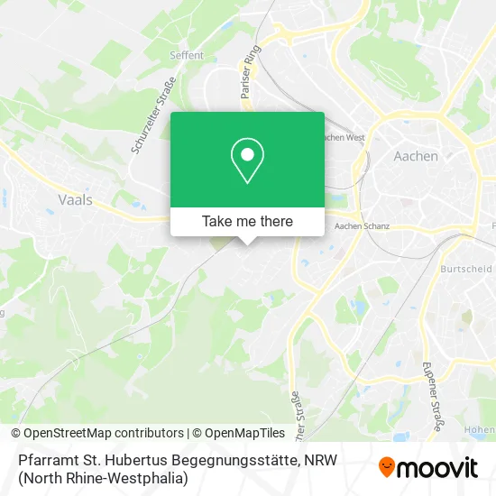 Карта Pfarramt St. Hubertus Begegnungsstätte