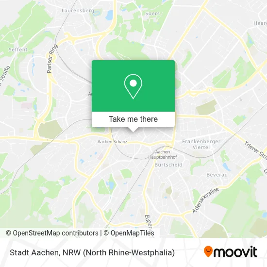 Stadt Aachen map