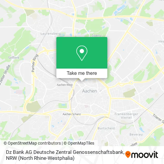 Карта Dz Bank AG Deutsche Zentral Genossenschaftsbank