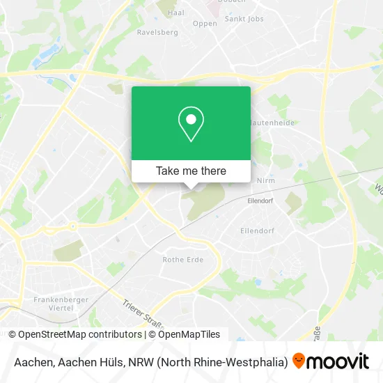 Карта Aachen, Aachen Hüls