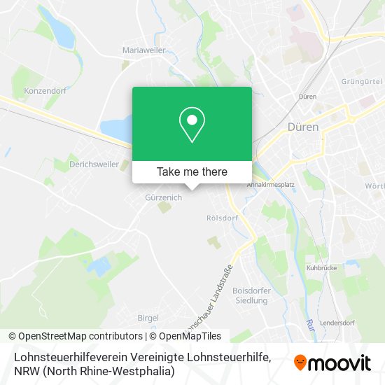 Lohnsteuerhilfeverein Vereinigte Lohnsteuerhilfe map