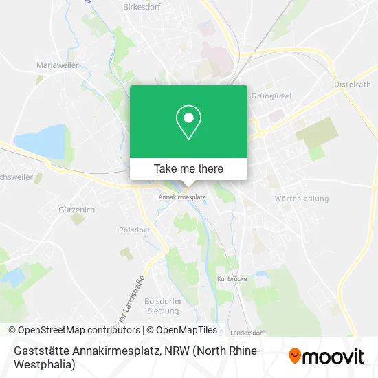 Карта Gaststätte Annakirmesplatz