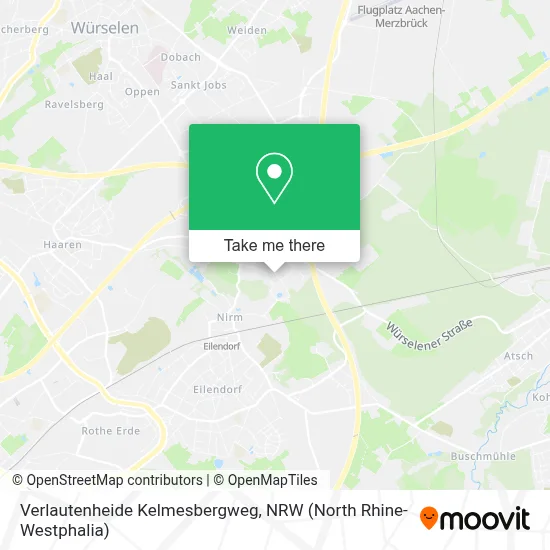Verlautenheide Kelmesbergweg map