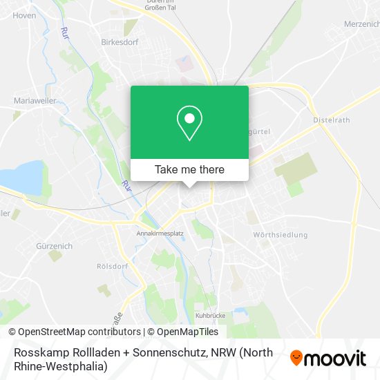 Rosskamp Rollladen + Sonnenschutz map