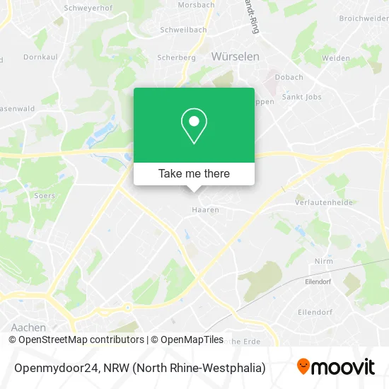 Карта Openmydoor24