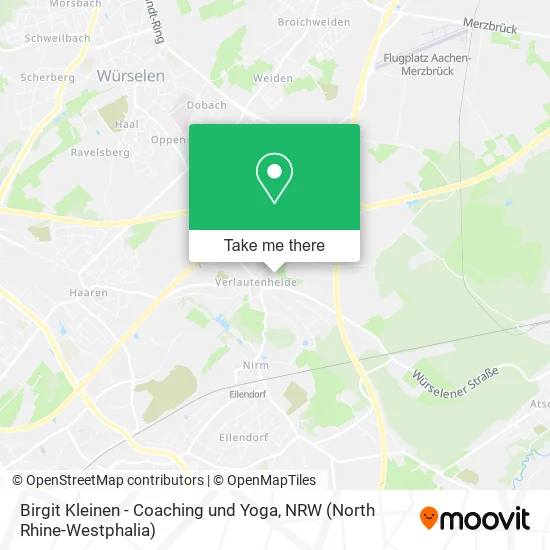 Карта Birgit Kleinen - Coaching und Yoga