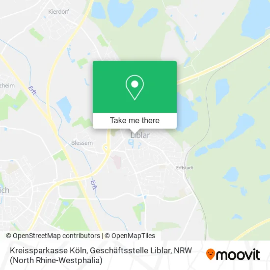 Kreissparkasse Köln, Geschäftsstelle Liblar map