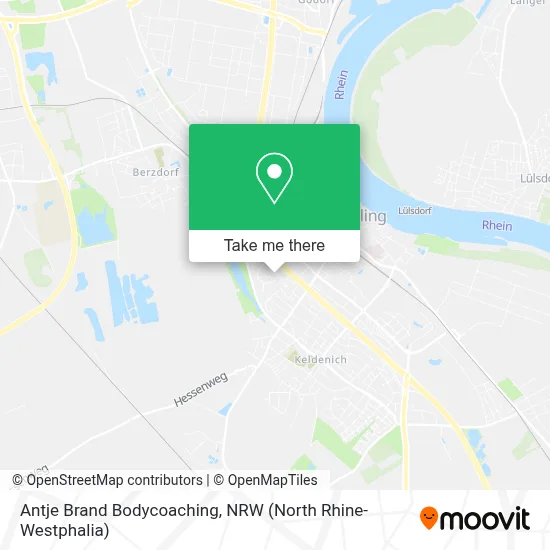 Antje Brand Bodycoaching map