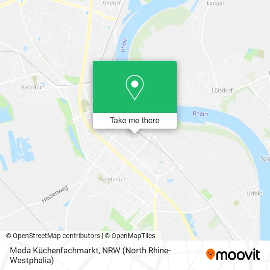 Карта Meda Küchenfachmarkt