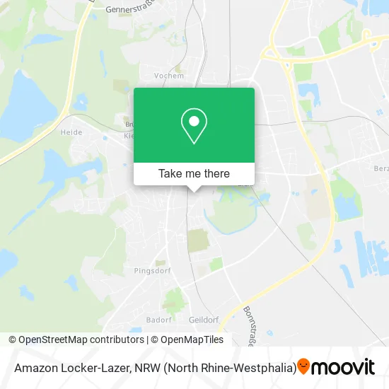 Карта Amazon Locker-Lazer