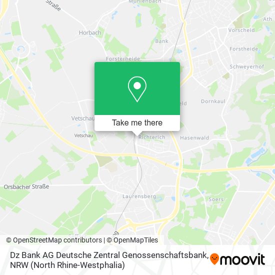 Dz Bank AG Deutsche Zentral Genossenschaftsbank map