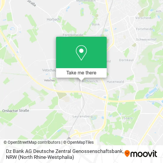 Карта Dz Bank AG Deutsche Zentral Genossenschaftsbank