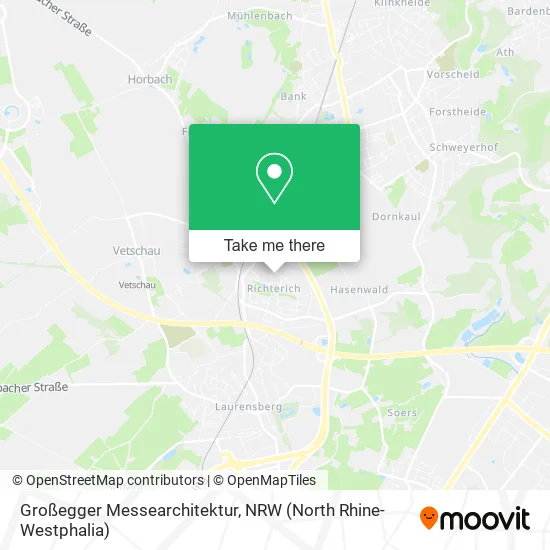 Карта Großegger Messearchitektur