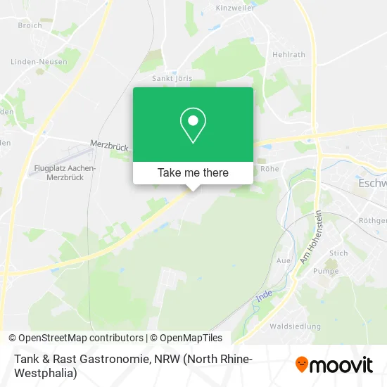 Tank & Rast Gastronomie map