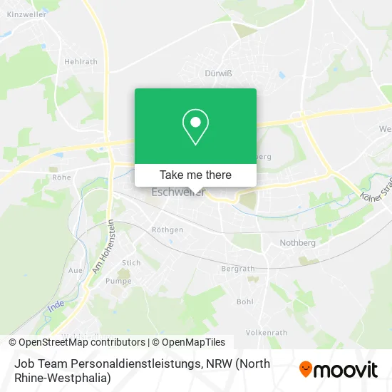 Карта Job Team Personaldienstleistungs