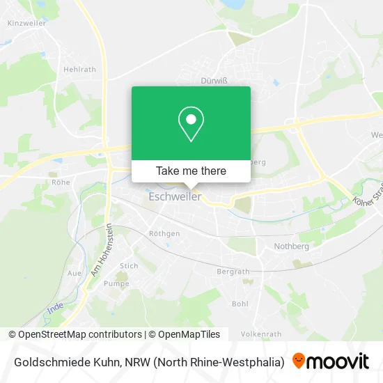 Карта Goldschmiede Kuhn