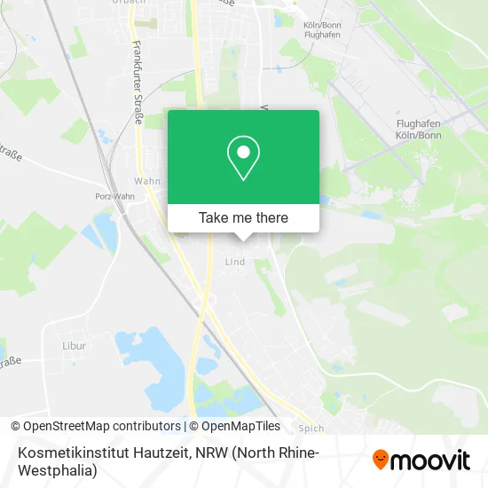 Kosmetikinstitut Hautzeit map