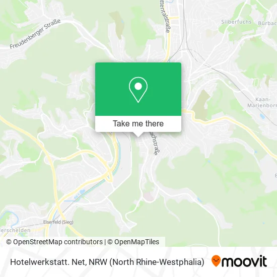 Карта Hotelwerkstatt. Net