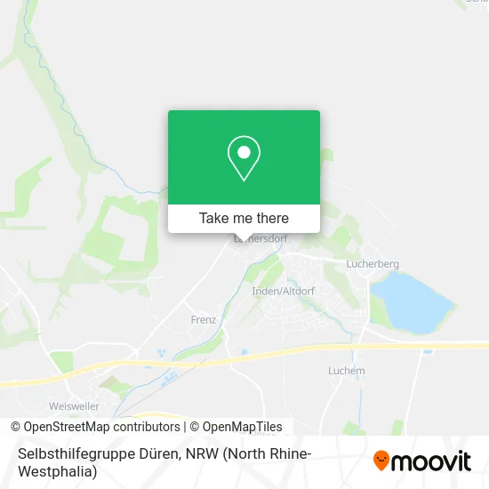 Карта Selbsthilfegruppe Düren