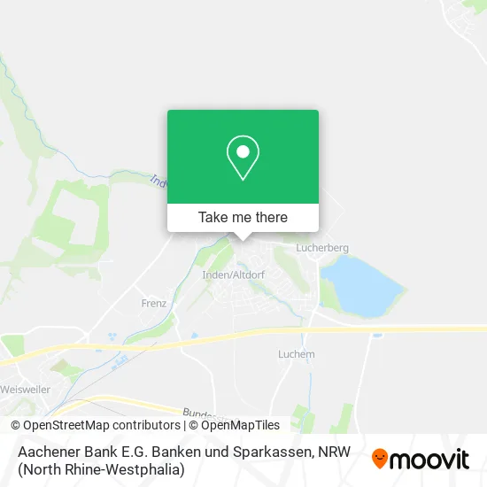 Карта Aachener Bank E.G. Banken und Sparkassen