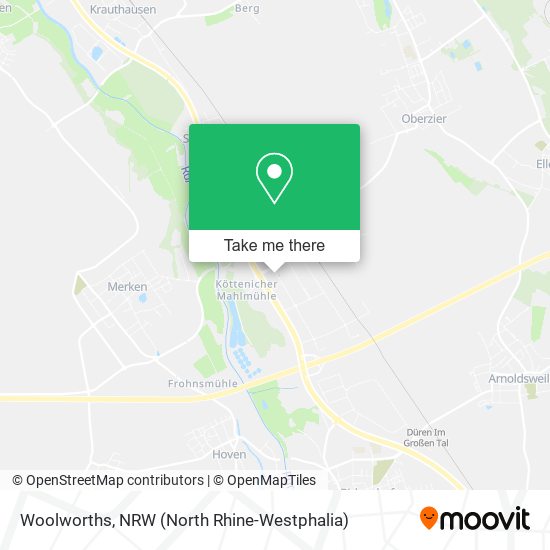 Woolworths map