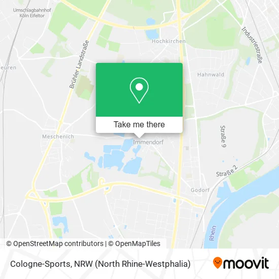 Карта Cologne-Sports