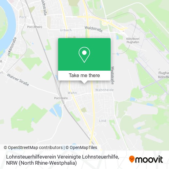 Lohnsteuerhilfeverein Vereinigte Lohnsteuerhilfe map