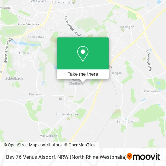 Bsv 76 Venus Alsdorf map