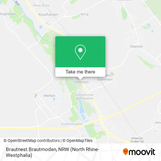Карта Brautnest Brautmoden