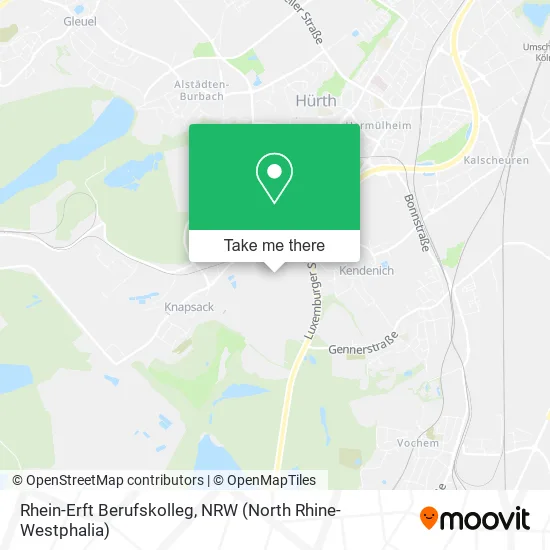 Карта Rhein-Erft Berufskolleg