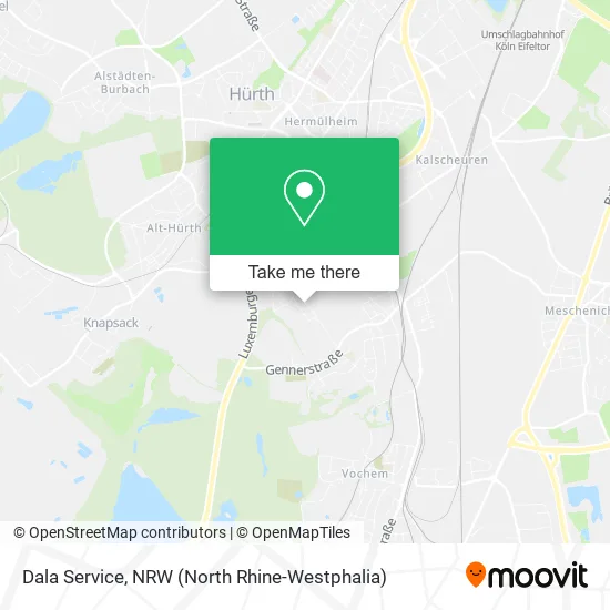 Карта Dala Service