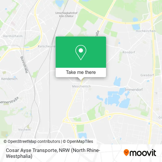 Карта Cosar Ayse Transporte