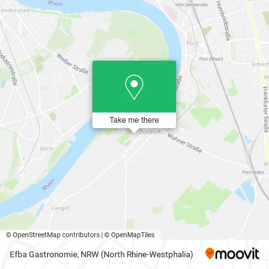 Efba Gastronomie map