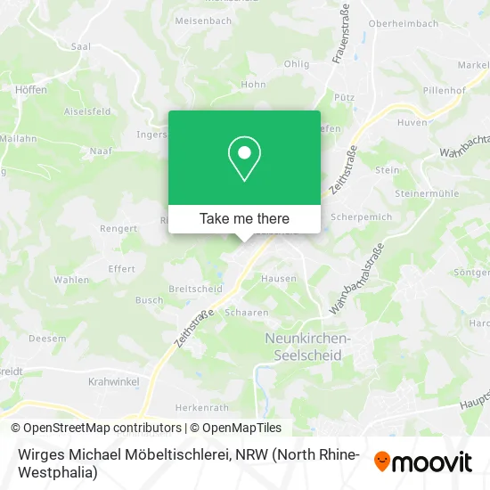 Карта Wirges Michael Möbeltischlerei