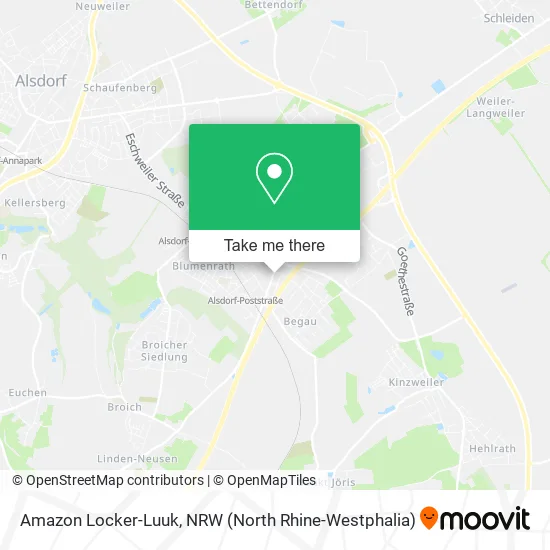Карта Amazon Locker-Luuk
